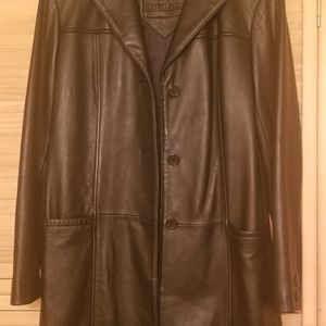100 percent Genuine leather coat